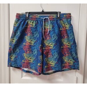Southern Tide Men's Skipjack Octopus  Trunks XXL 5"